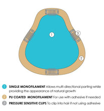 Load image into Gallery viewer, EasiPart XL HD 18" FS26/31S6 Salted Caramel - Jon Renau