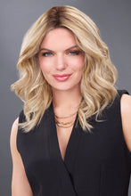 Load image into Gallery viewer, easiPart Medium Human Hair 12" - Jon Renau Topper