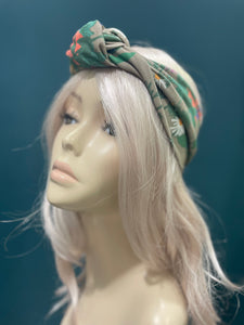 Adults Organic Pre Stitched Knotted Headband | Eadiechops for Peluka Couture