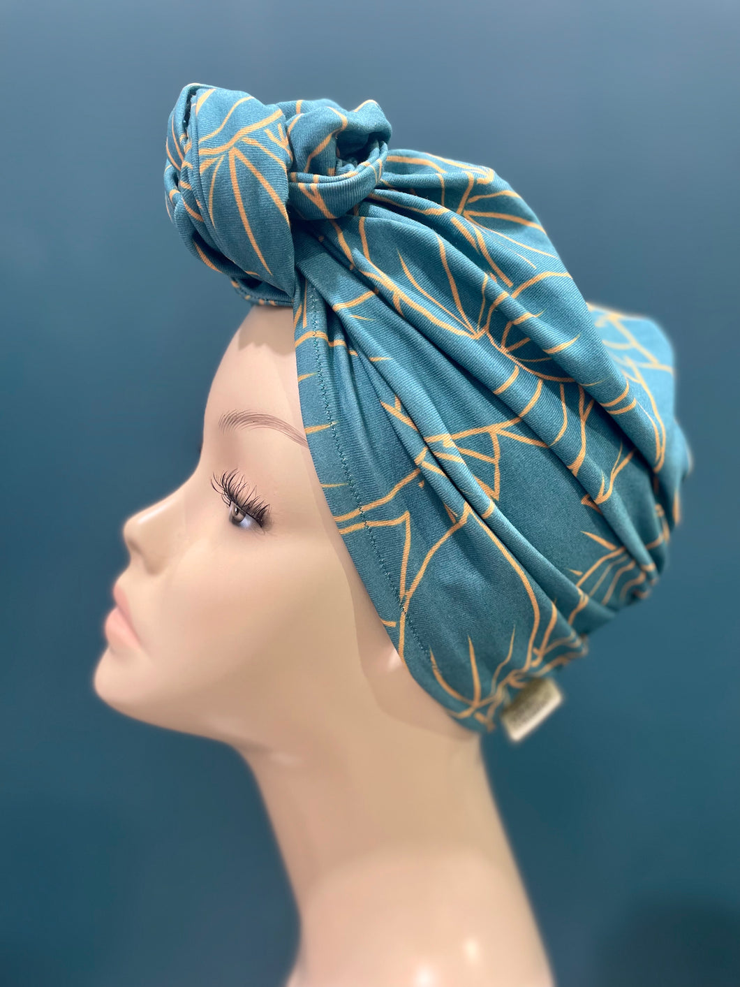 Adults Organic Turban with Jumbo Knot | Eadiechops for Peluka Couture