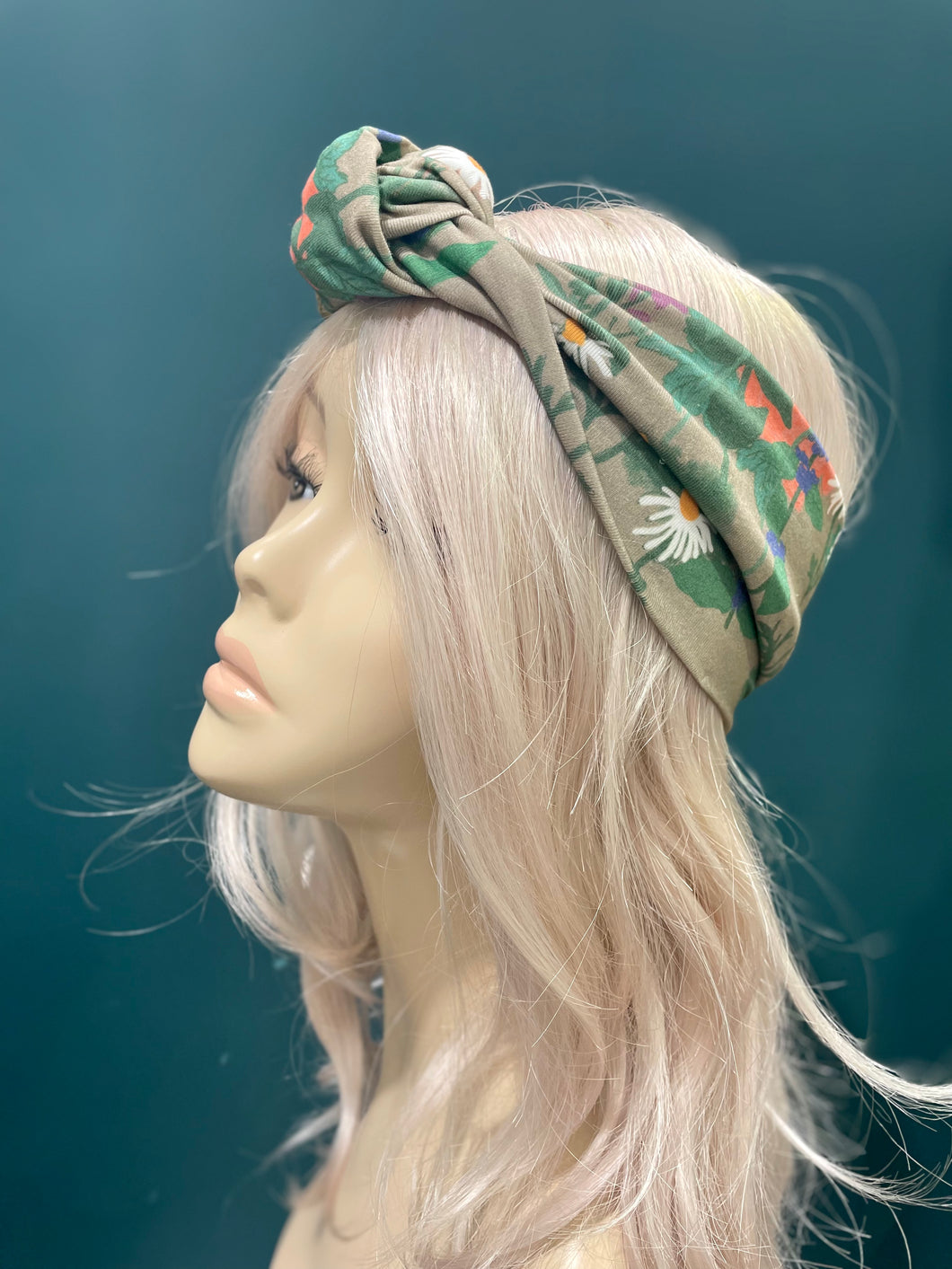 Adults Organic Pre Stitched Knotted Headband | Eadiechops for Peluka Couture