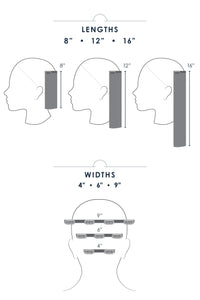 EasiPieces 12" L x 4" W Jon Renau Easihair Collection