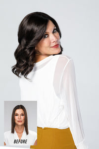 Top Coverage Wavy 12" - Jon Renau Topper