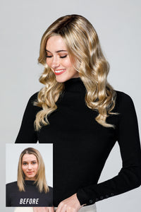 Top Coverage Wavy 18" - Jon Renau Topper