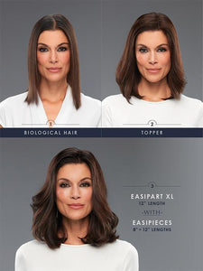 EasiPieces 12" L x 9" W Jon Renau Easihair Collection